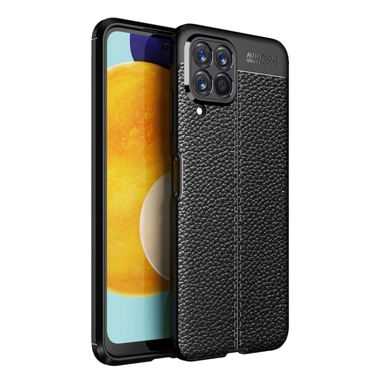 For Samsung Galaxy M53 5G Litchi Texture TPU Shockproof Case