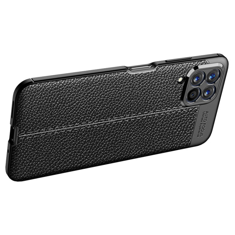 For Samsung Galaxy M53 5G Litchi Texture TPU Shockproof Case