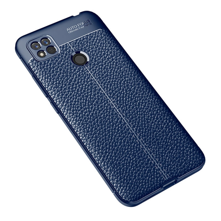 For Xiaomi Redmi 10A Litchi Texture TPU Shockproof Case