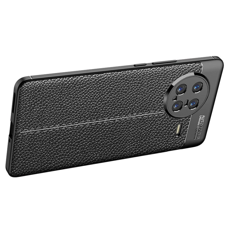 For vivo X Note Litchi Texture TPU Shockproof Case