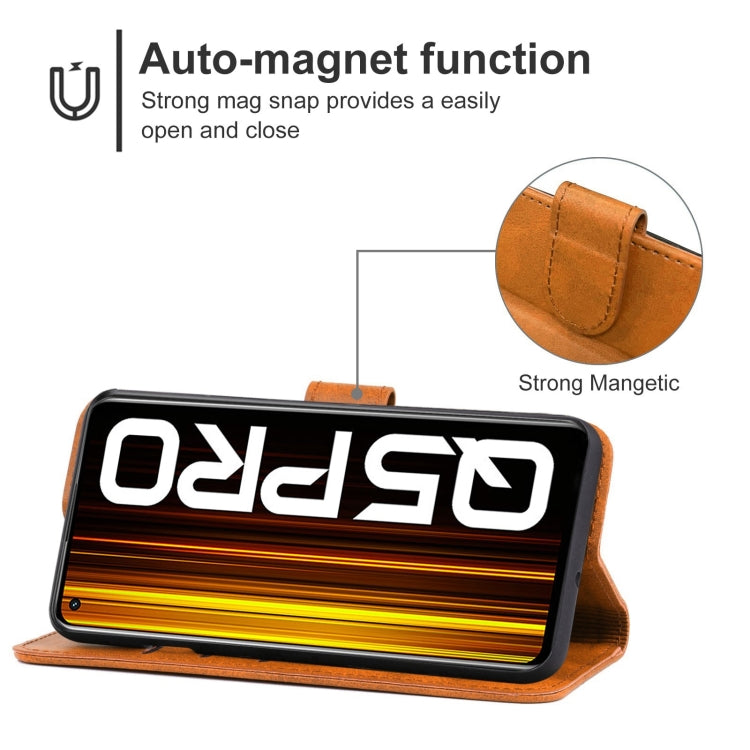 Leather Phone Case For OPPO Realme Q5 Pro