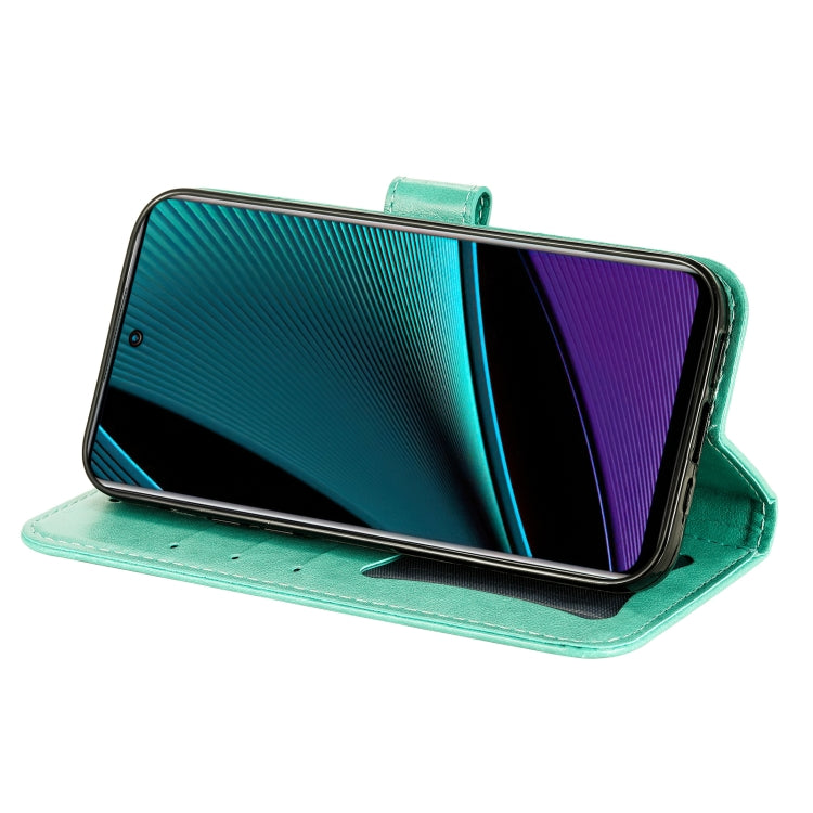 For Infinix Note 11 Pro/Note 11s 7-petal Flowers Embossing Pattern Horizontal Flip Leather Case