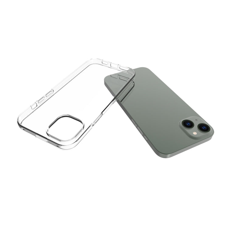 For iPhone 14 Transparent TPU Phone Case