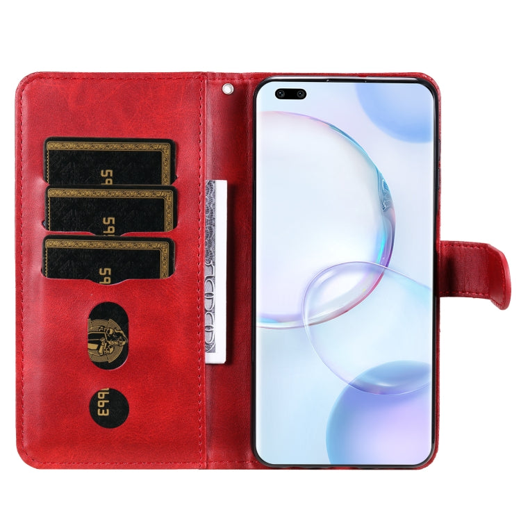 For Huawei Nova 9 Pro/Honor 50 Pro Fashion Calf Texture Zipper Horizontal Flip Leather Case