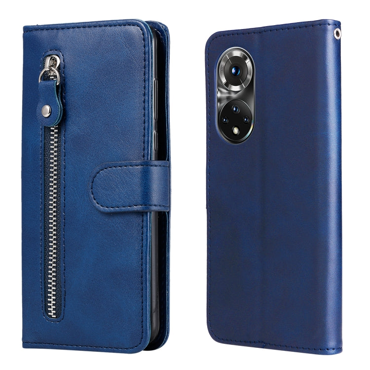 For Huawei Nova 9 Pro/Honor 50 Pro Fashion Calf Texture Zipper Horizontal Flip Leather Case