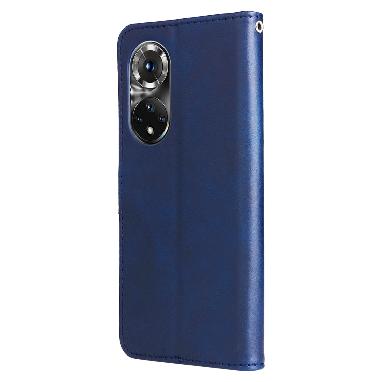 For Huawei Nova 9 Pro/Honor 50 Pro Fashion Calf Texture Zipper Horizontal Flip Leather Case