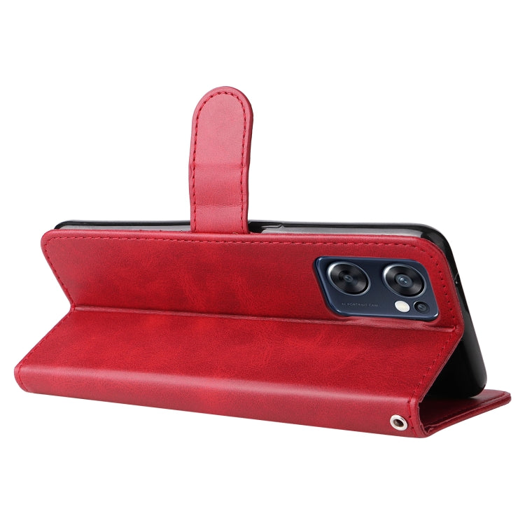 For OPPO Reno7 SE 5G Fashion Calf Texture Zipper Horizontal Flip Leather Case