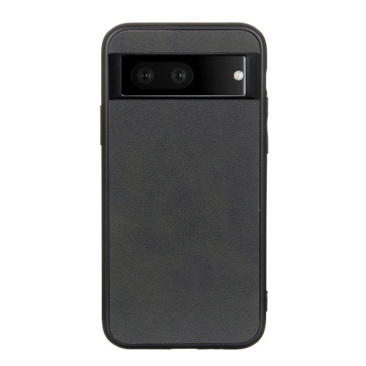 For Google Pixel 7 Accurate Hole Two-color Calf Texture PU Phone Case