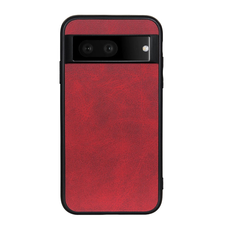 For Google Pixel 7 Accurate Hole Two-color Calf Texture PU Phone Case