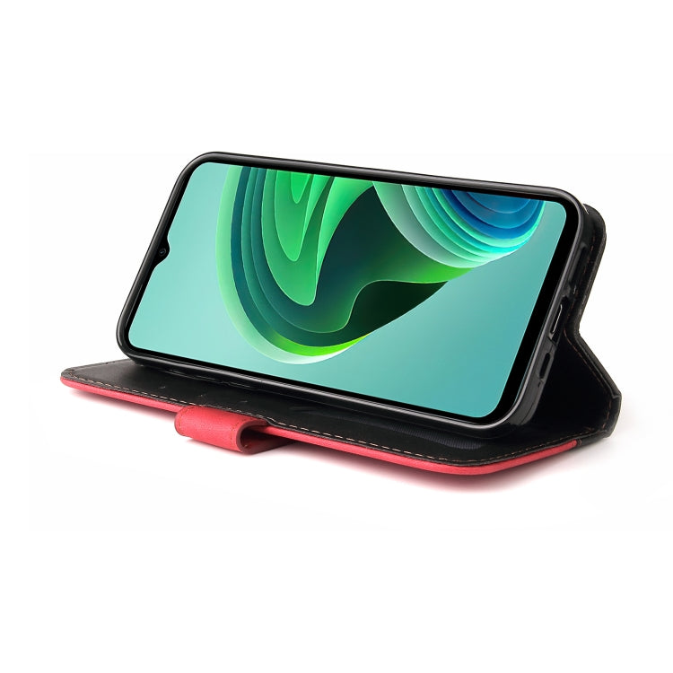 For Xiaomi Redmi Note 11E Stitching-Color Horizontal Flip Leather Case