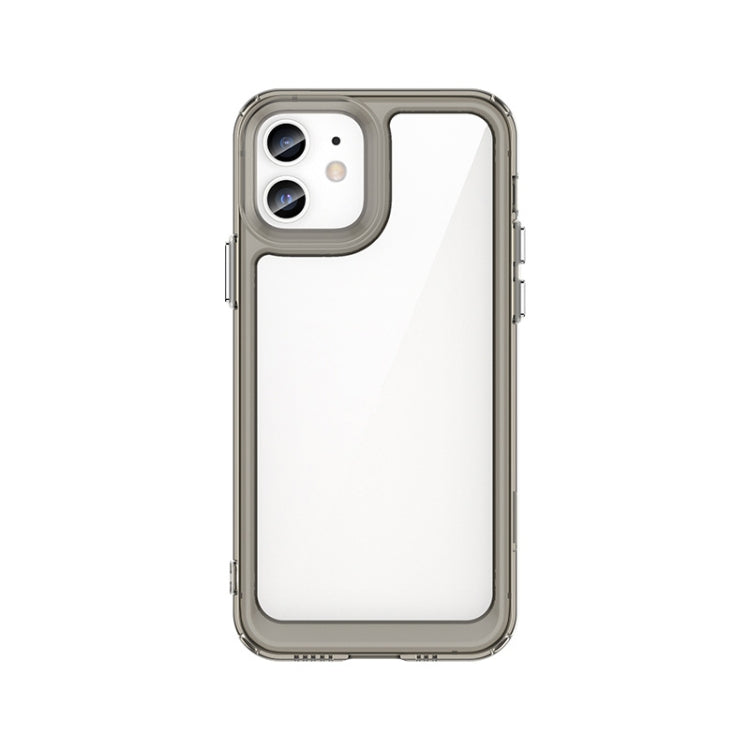 For iPhone 12 Colorful Series Acrylic + TPU Phone Case