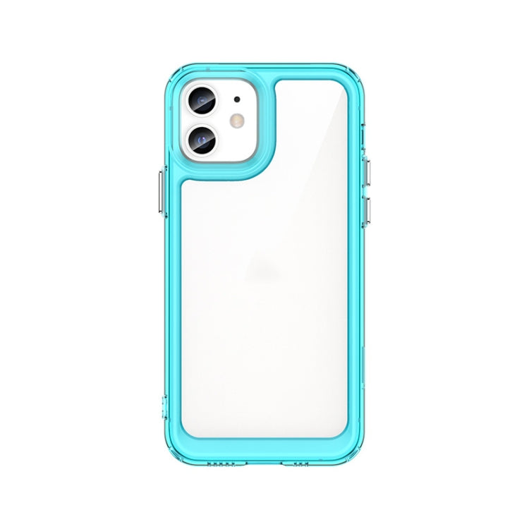 For iPhone 12 Colorful Series Acrylic + TPU Phone Case