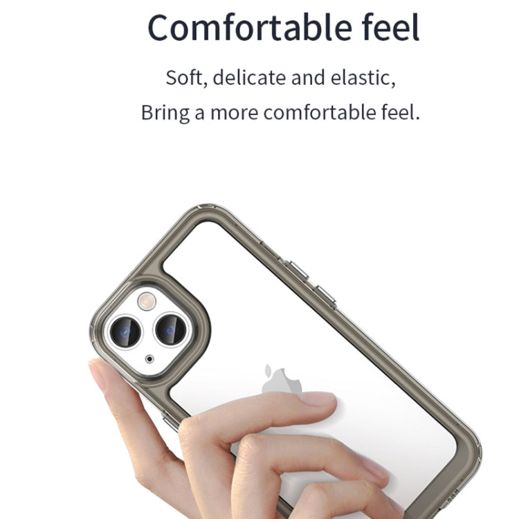 For iPhone 13 Colorful Series Acrylic + TPU Phone Case