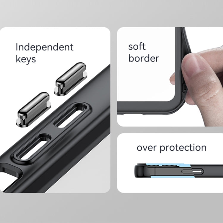 For iPhone 11 Colorful Series Acrylic + TPU Phone Case