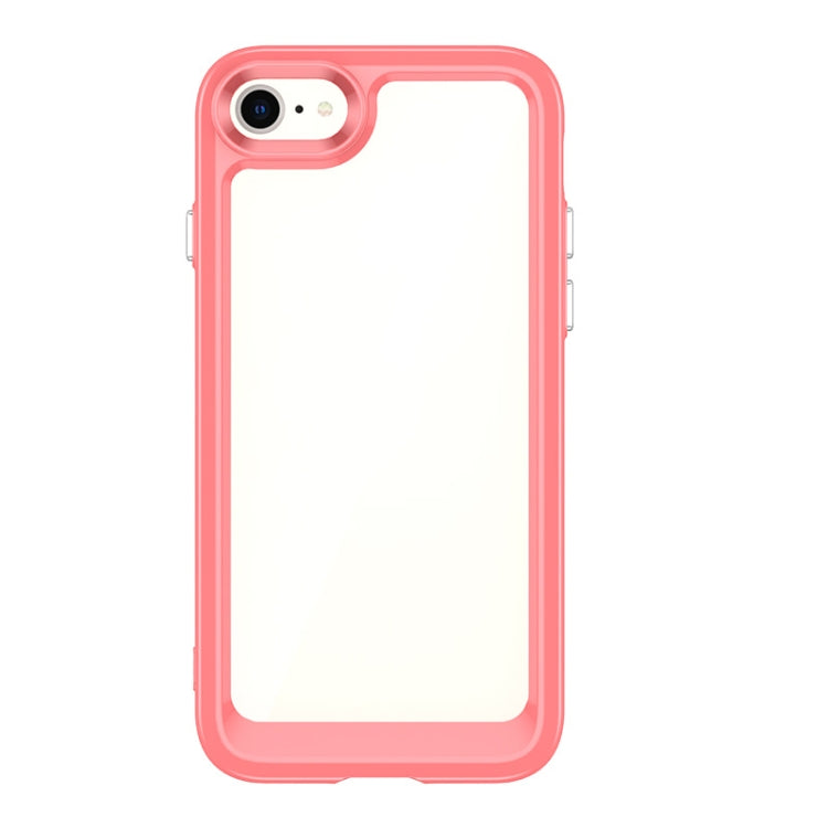 For iPhone SE 2022 / SE 2020 / 8 / 7 Colorful Series Acrylic + TPU Phone Case