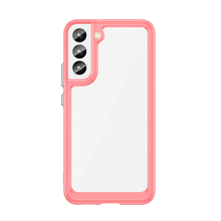 For Samsung Galaxy S22 5G Colorful Series Acrylic + TPU Phone Case