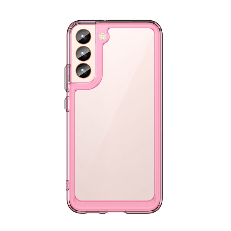 For Samsung Galaxy S22 5G Colorful Series Acrylic + TPU Phone Case