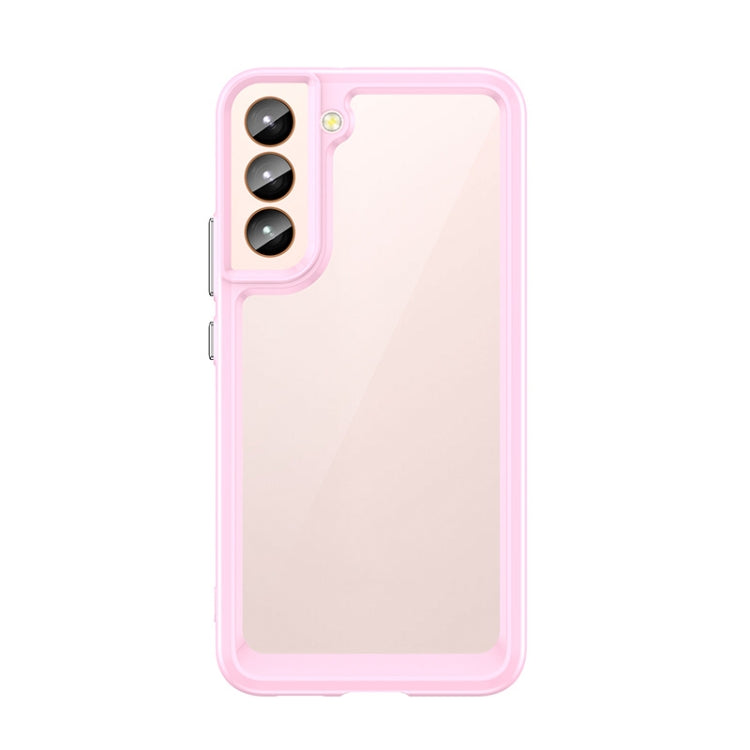 For Samsung Galaxy S22+ 5G Colorful Series Acrylic + TPU Phone Case