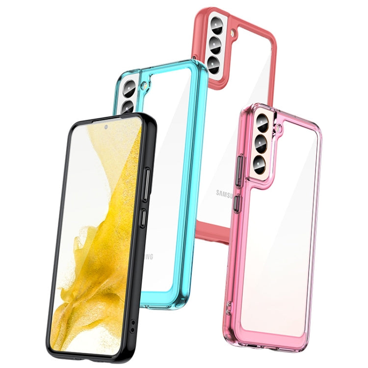 For Samsung Galaxy S22+ 5G Colorful Series Acrylic + TPU Phone Case