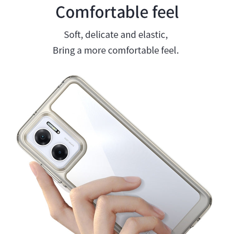 For Xiaomi Poco M4 5G Colorful Series Acrylic + TPU Phone Case