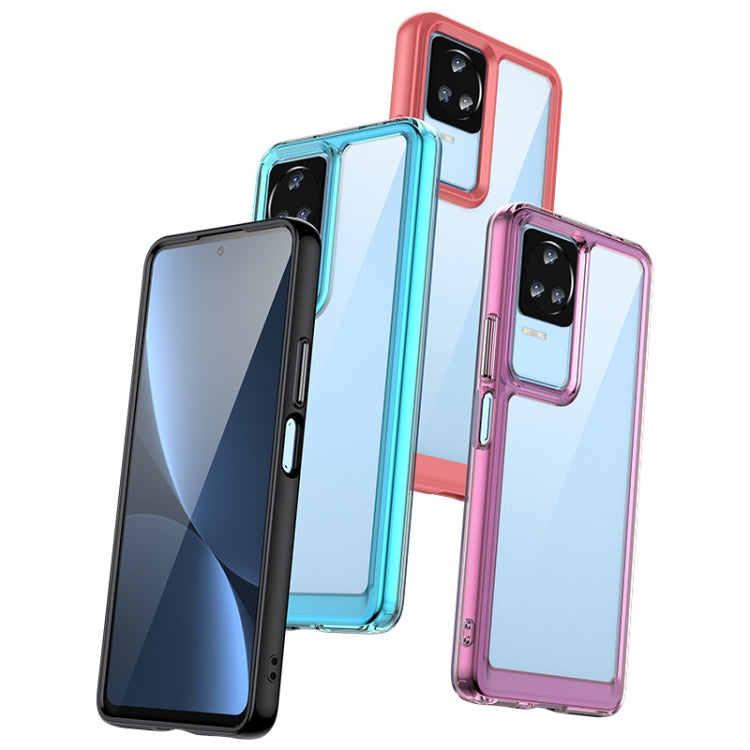 For Xiaomi Redmi K50 Colorful Series Acrylic + TPU Phone Case