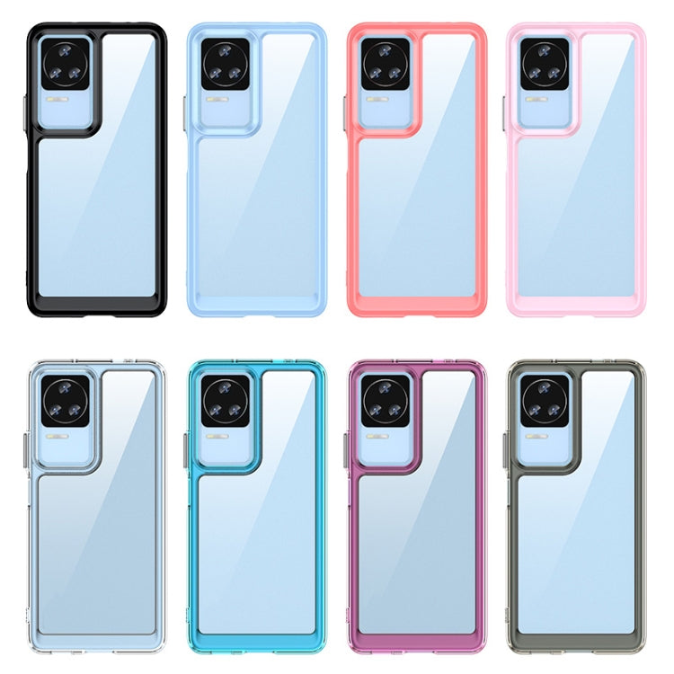 For Xiaomi Redmi K50 Colorful Series Acrylic + TPU Phone Case