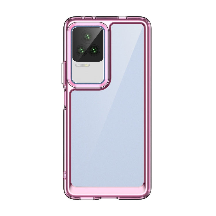 For Xiaomi Redmi K50 Pro Colorful Series Acrylic + TPU Phone Case