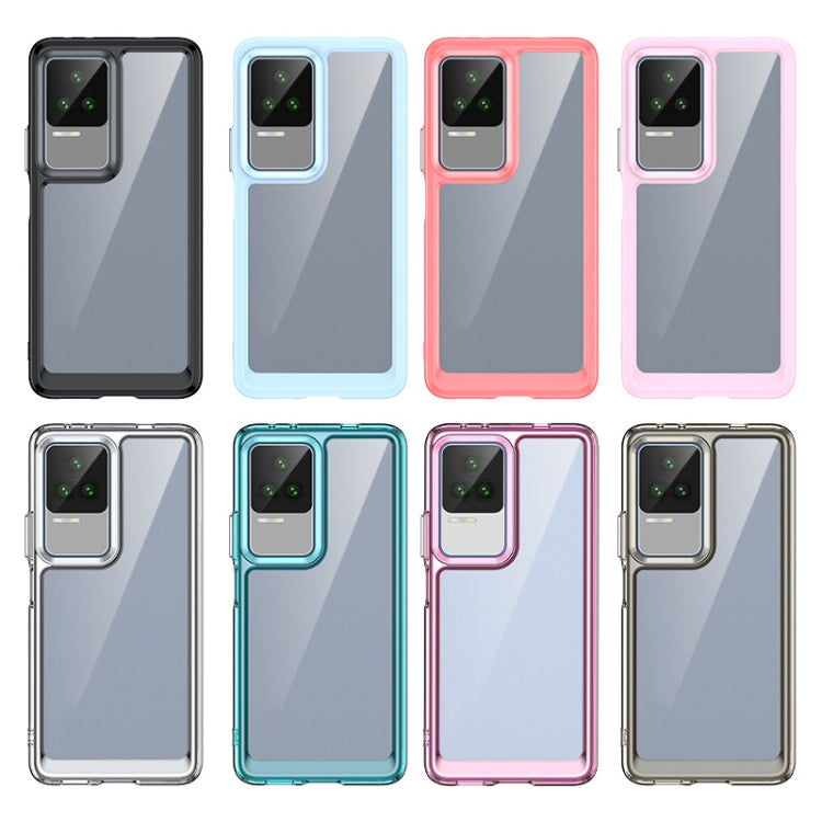 For Xiaomi Redmi K50 Pro Colorful Series Acrylic + TPU Phone Case