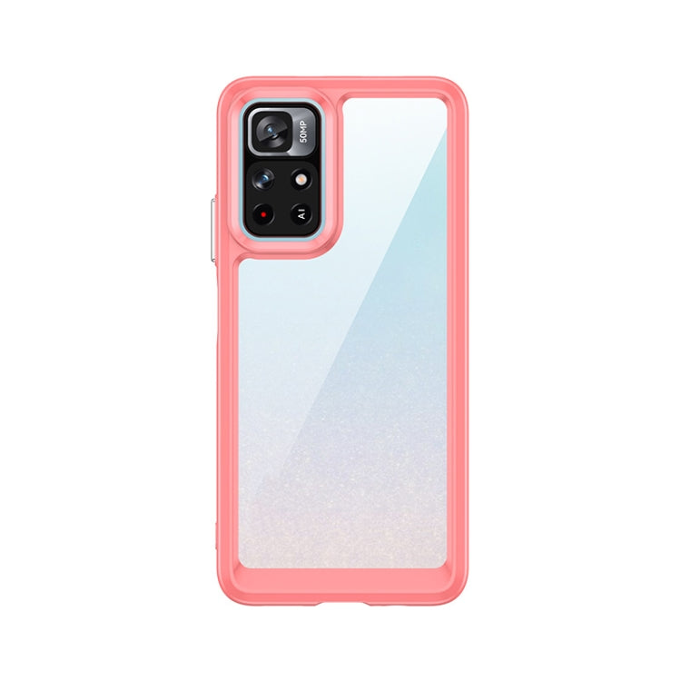 For Xiaomi Redmi Note 11S 5G Colorful Series Acrylic + TPU Phone Case