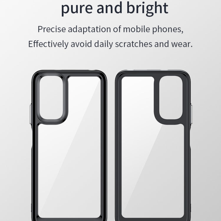 For Xiaomi Redmi Note 11S 4G Colorful Series Acrylic + TPU Phone Case