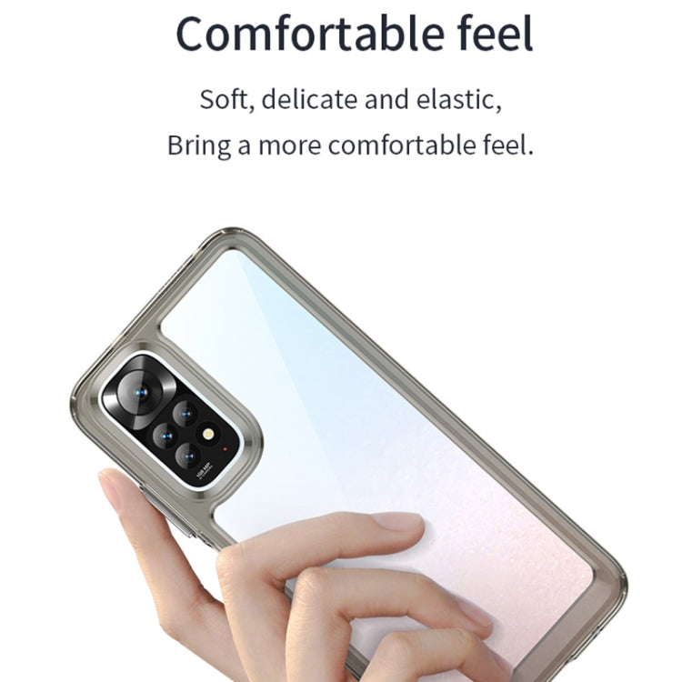 For Xiaomi Redmi Note 11S 4G Colorful Series Acrylic + TPU Phone Case