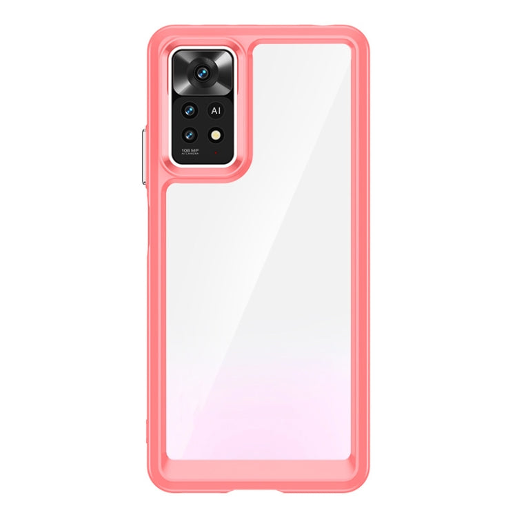For Xiaomi Redmi Note 11 Pro 4G Colorful Series Acrylic + TPU Phone Case