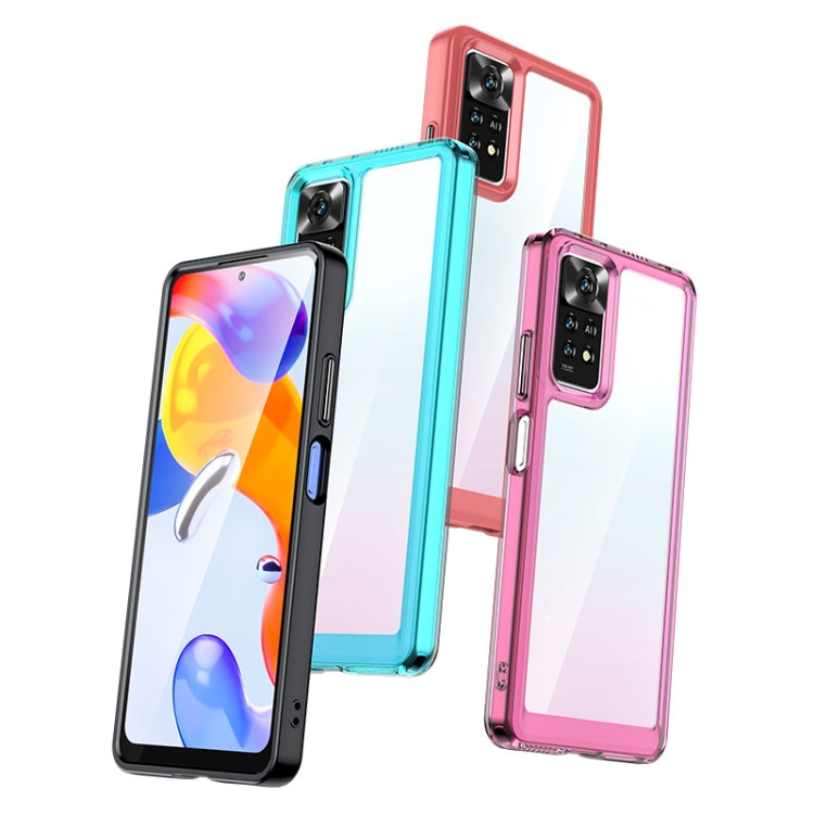 For Xiaomi Redmi Note 11 Pro 4G Colorful Series Acrylic + TPU Phone Case