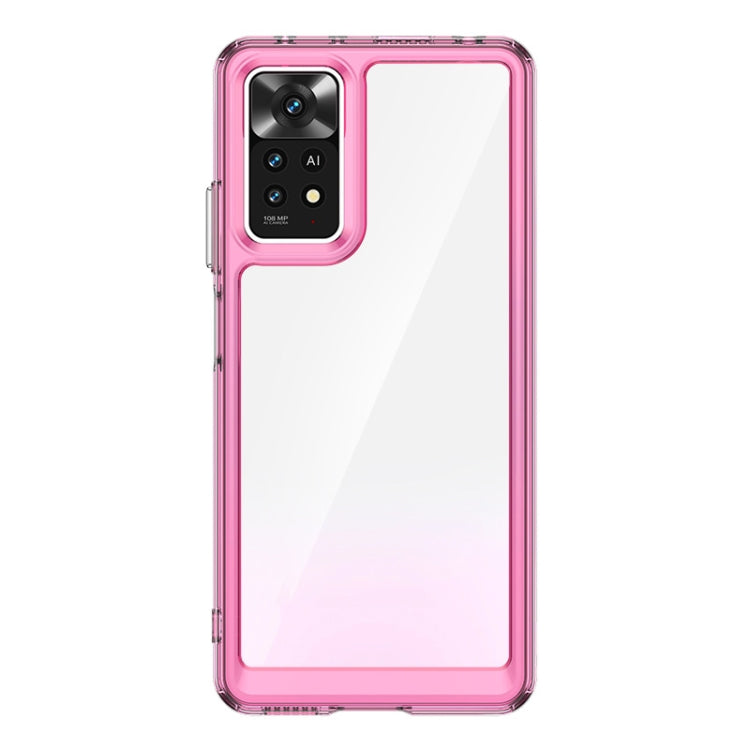 For Xiaomi Redmi Note 11E Pro Colorful Series Acrylic + TPU Phone Case
