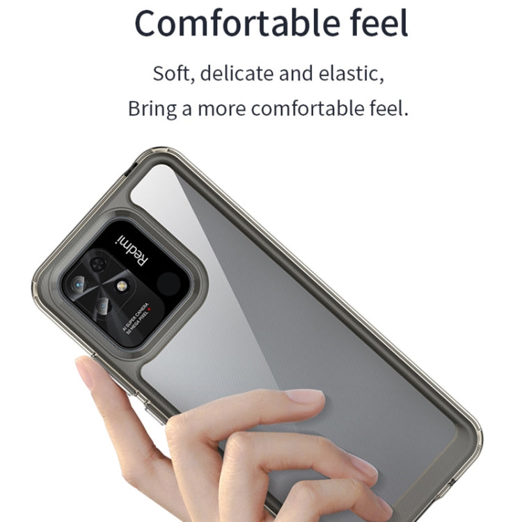 For Xiaomi Redmi 10 India Colorful Series Acrylic + TPU Phone Case