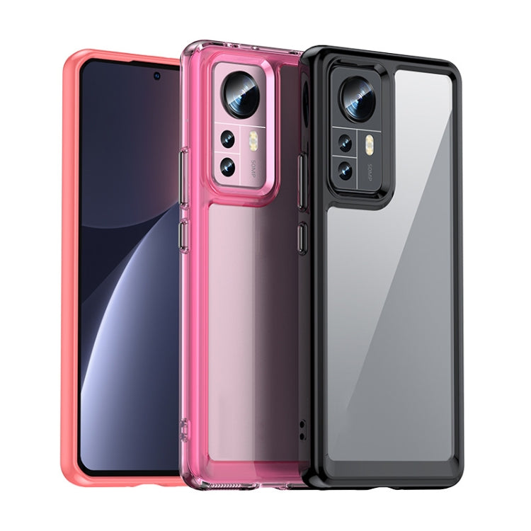 For Xiaomi 12X Colorful Series Acrylic + TPU Phone Case