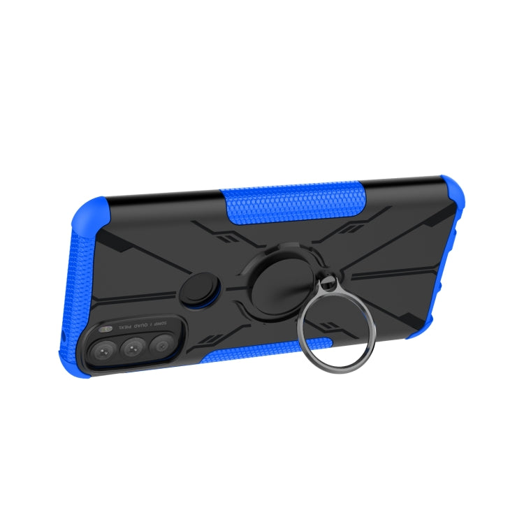 For Motorola Moto G71 5G Armor Bear Shockproof PC + TPU Phone Case