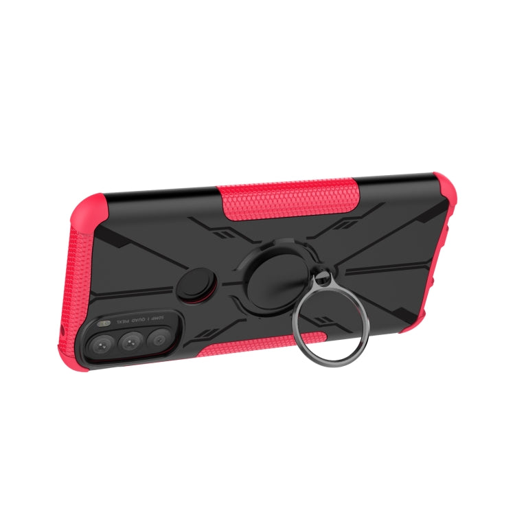 For Motorola Moto G71 5G Armor Bear Shockproof PC + TPU Phone Case