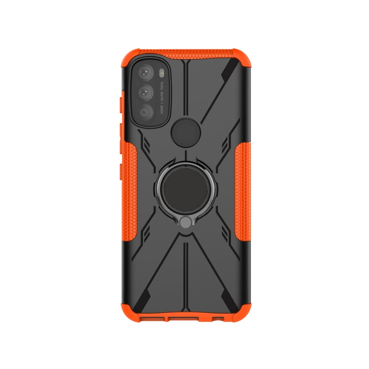 For Motorola Moto G71 5G Armor Bear Shockproof PC + TPU Phone Case