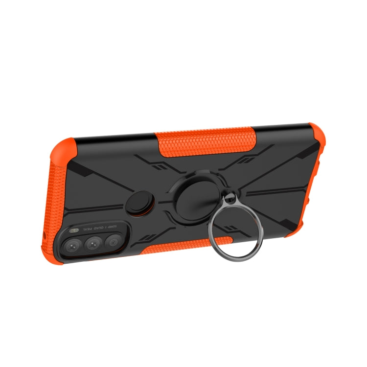 For Motorola Moto G71 5G Armor Bear Shockproof PC + TPU Phone Case