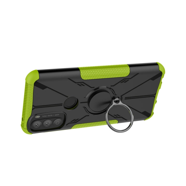 For Motorola Moto G71 5G Armor Bear Shockproof PC + TPU Phone Case