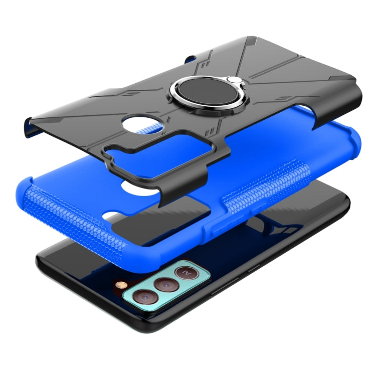 For Tecno Pop 5 LTE Armor Bear Shockproof PC + TPU Phone Case