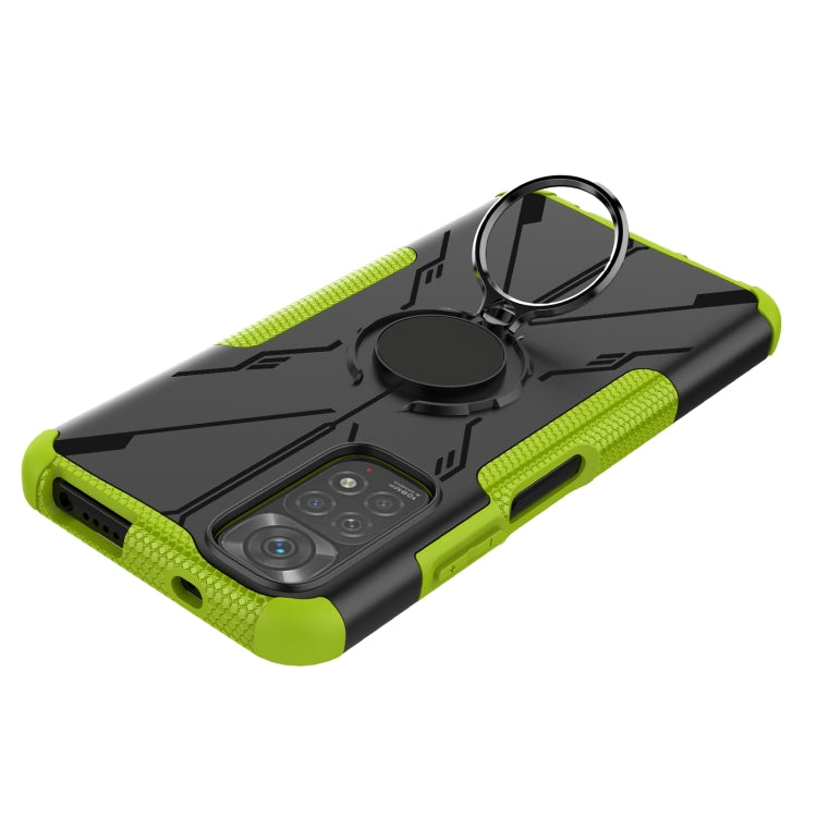 For Xiaomi Redmi Note 11/Redmi Note 11S 4G Global Armor Bear Shockproof PC + TPU Phone Case