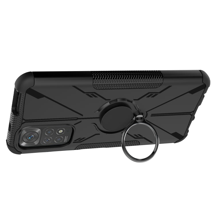 For Xiaomi Redmi Note 11/Redmi Note 11S 4G Global Armor Bear Shockproof PC + TPU Phone Case