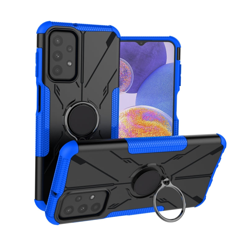 For Samsung Galaxy A23 Armor Bear Shockproof PC + TPU Phone Case
