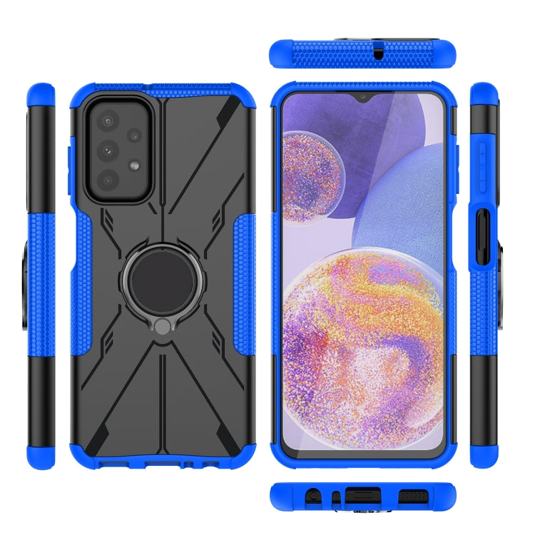 For Samsung Galaxy A23 Armor Bear Shockproof PC + TPU Phone Case