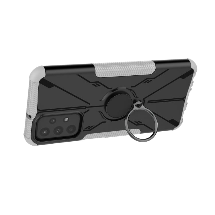 For Samsung Galaxy A23 Armor Bear Shockproof PC + TPU Phone Case