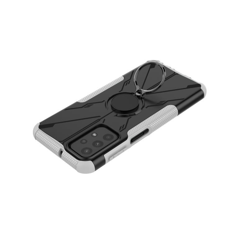 For Samsung Galaxy A23 Armor Bear Shockproof PC + TPU Phone Case
