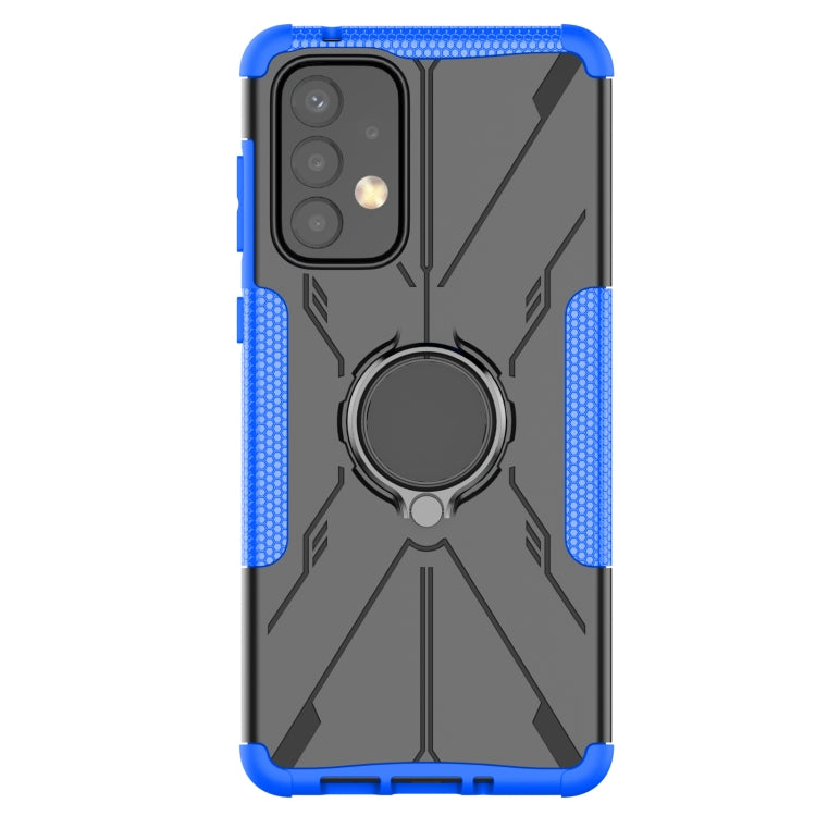 For Samsung Galaxy A73 5G Armor Bear Shockproof PC + TPU Phone Case