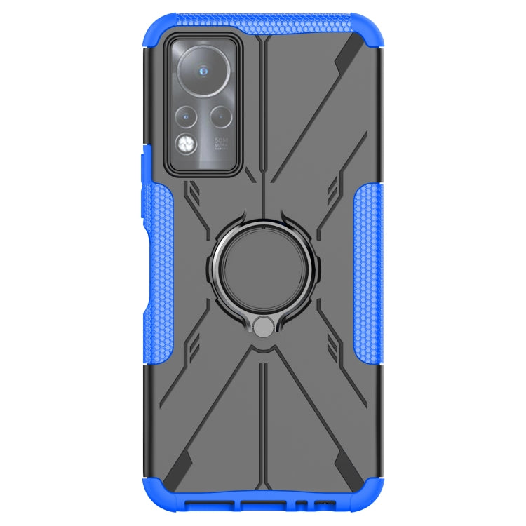 For Infinix Note 11 Armor Bear Shockproof PC + TPU Phone Case